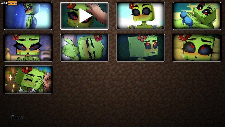 LewdArcade: Hornycraft Gallery colección de escenas de sexo [parte 02] Juego de parodia...