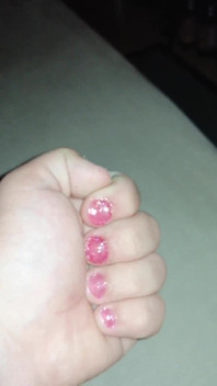 My Nails on My 18 Birthday