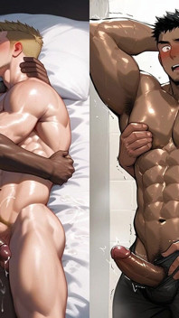 Bbc gay em rodada de foda anal