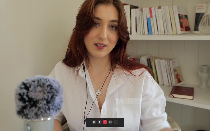 Madelaine_Rousset: Asmr terapis JOI - videocall homewreck