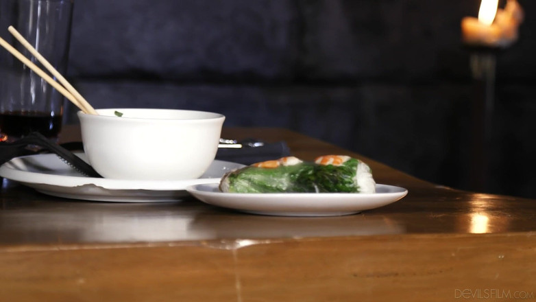 Devils Film: Filem Devils - Aubree Ice cantik dikongkek pepek basah dan tekaknya...