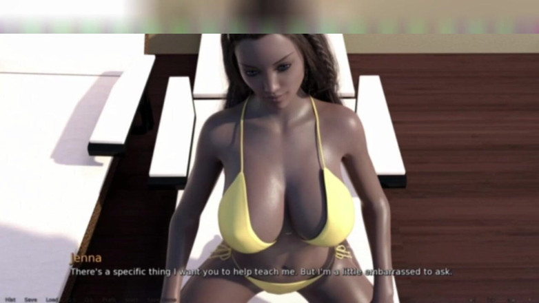 3DXXXTEEN2 Cartoon: Trénink na perfektní kouření.  3D porno kreslený sex