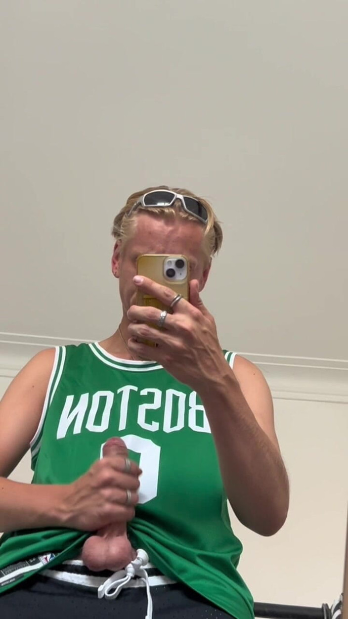 Axton Drake: Blond Basketball Bro Gets Horny
