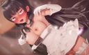 Mmd anime girls: Mmd r-18 аніме дівчата, сексуальний танцювальний кліп 243
