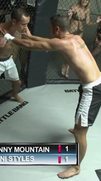 Horny guy fucks big ass blonde in the ring
