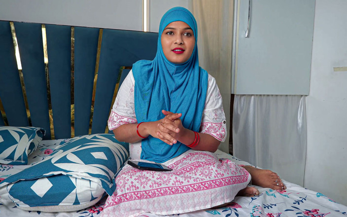 pinki_cute: Muslim pinki Bhabhi chlupatá kundička oholená Blinkit doručovat chlapec a...