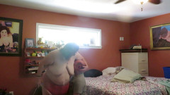 BBW nurse Vicki adventures with friends: Нюхаю мое вонючее потное тело рабского паренька