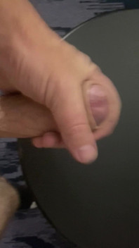 Chase Magwood Strokes His Uncut Cock Until He Shoots a Massive Cum Load