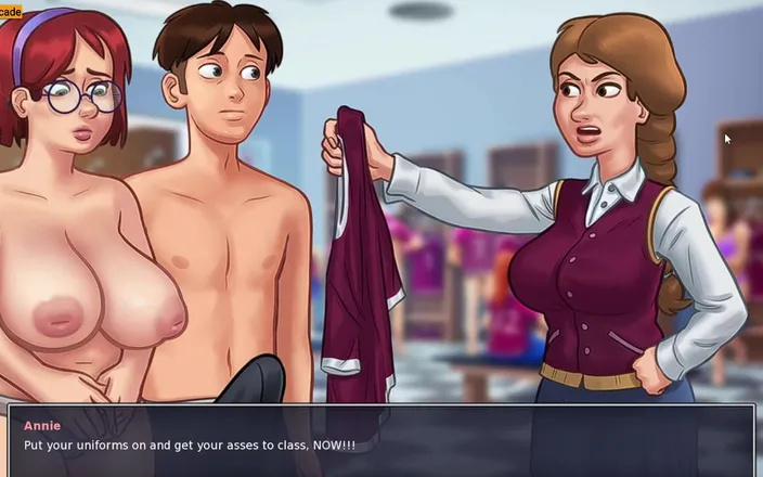LewdArcade: Summertime Saga Cookie Jar - Judith Sex Scenes Collection [16:9 Resolution]
