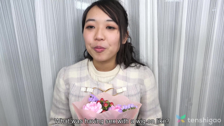 Tenshigao: Riho Machida Menanggalkan KostumNya Untuk Bermain Dengan Kami Dalam Pakaian...
