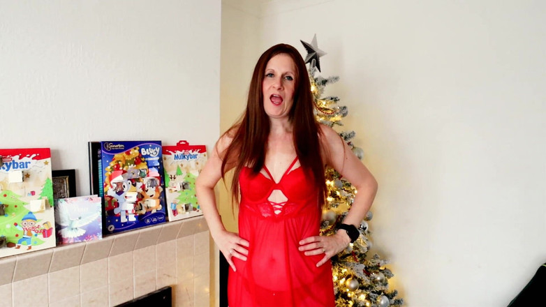 Britishmilf: Návštěva Z vánoční prdové víly