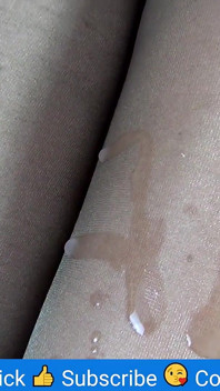 Dickes sperma auf strumpfhosen