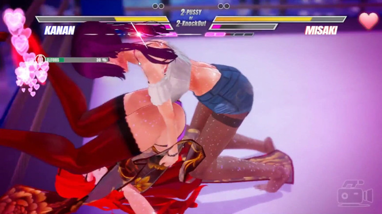 Cumming Gaming: Lesbian Battle BDSM Hentai Game Ep.1 Readhead Lesbian Scissoring and...