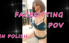 Lady Angela Polish Language Facesitting Pillow MILF
