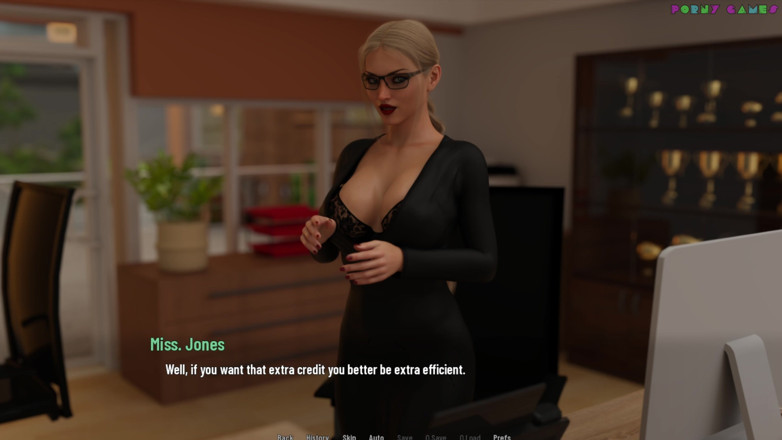 Porny Games: University Days by Greebo - More Sex with the Match Teacher,...