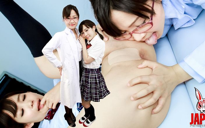 Japan Fetish Fusion: Momoka医生的非常规检查：yui的肛交检查