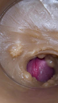 Camera Inside Deep Pussy Captures Cumshot