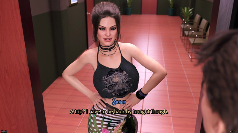 3D Cartoon Porn: Wanita Segar 5 - Lily Menggoda Simon Semasa Membetulkan Sink &amp; Sue Topless...