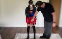 Queen Lucy: Super Heroine Captured Restrained Gagged and Groped Flogged Teased BDSM