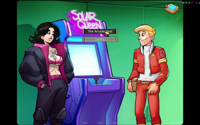 Porny Games: Space Rescue: Code Pink (v12.5) - Biker Girl with Nice Tats
