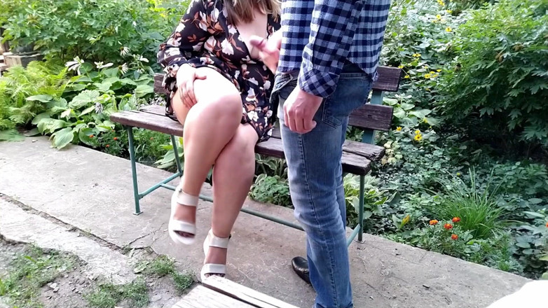 OurFetishLife: Stepson Cums on Stepmother's Bare Legs