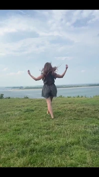 Why Not Celebrate the Moment with a Cartwheel?