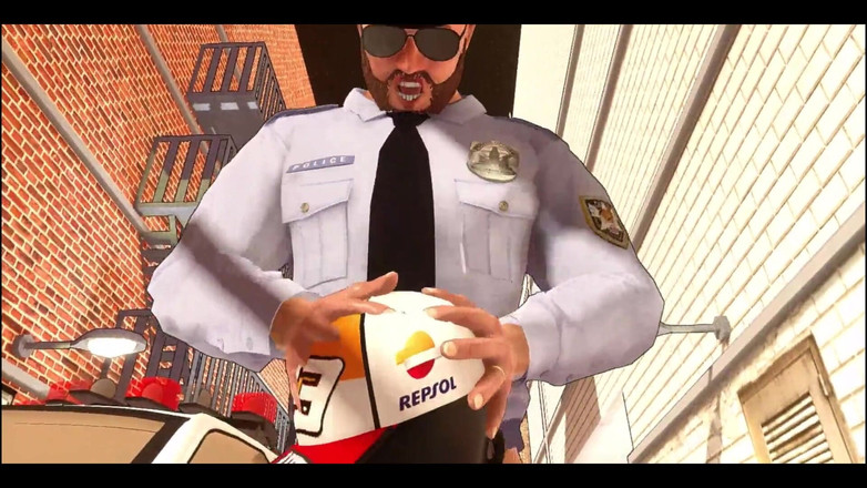 Denis animation: विकृत पुलिस वाला और बड़े स्तन वाली सांवली लड़की