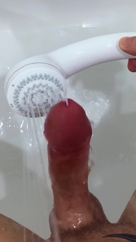 Prysznic głowa wędzideł orgazm i sperma