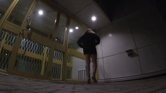 JonasBen: Kadın kılıklı tuzak cd solo açık havada kamera için oynuyor