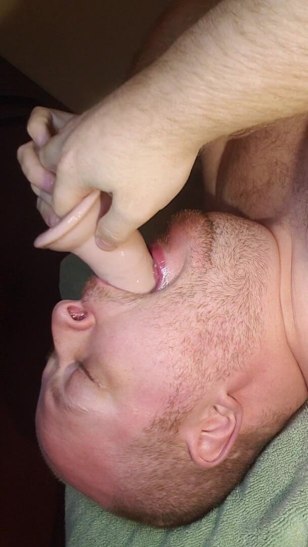 Charlieboy69: Deepthroat 2 Dildo Training Pt 1