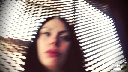 Goddess Misha Goldy: Blowing shisha smoke from itching nose and scratching it all...