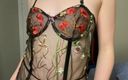 Nadia Foxx: Essai de lingerie en shein avec gros plans et taquinage...
