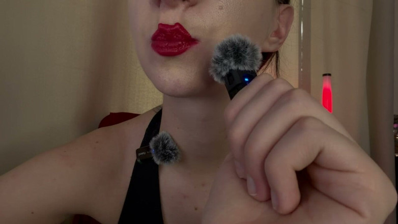 Skinny_lady69: Mouth Sounds, Wet Swallows &amp; Bubblegum Control Goddess Asmr / Chewing Fetish