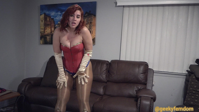 Geeky Femdom: ワンダーウーマン JOI 凝視エンチャントレス・サーリエ