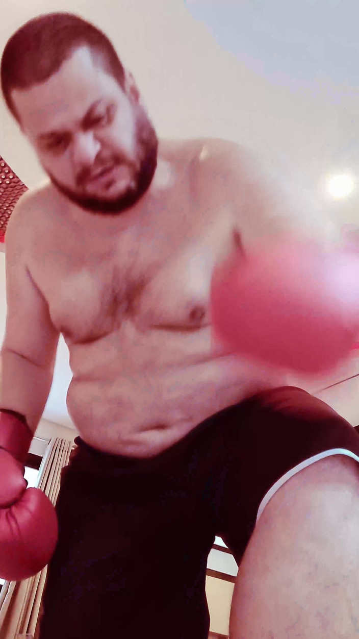 Punchbagplz: (POW) Bokser niedźwiedzia dominuje nad tobą