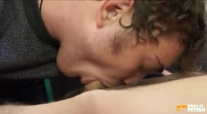 Gay Diaries: Young guy gets hairy ass screwed in doggy position by...