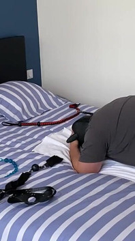 French Pegging - Bts - Ein Abonnent, Der Gedemütigt Und Mit Tiefem Strapon Gefickt Wurde.