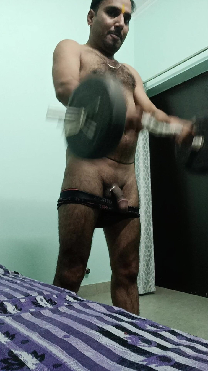 Rajasthani-old-lover: Indyjski Desi Man seks i pokaż buty prysznicowe i masterbation