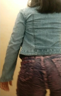 She Dances and Strips Naked Showing Her Hairless Pussy