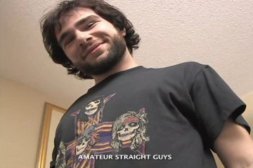 Jay's Amateur Straight Guys: This is one hot furry straight boy!