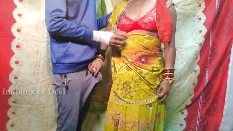 Desi step mom: Дезі xxx sali ki жорсткий анальний крем, аудіо на хінді