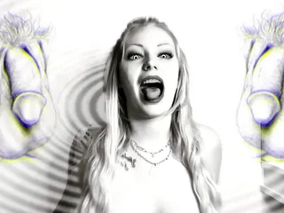 Goddess Misha Goldy: Gooning orderation! Take that dildo deeper down your throat, hungry...