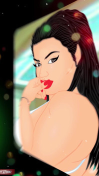 Big Thick Ass Latina Shaking Her Juicy Booty