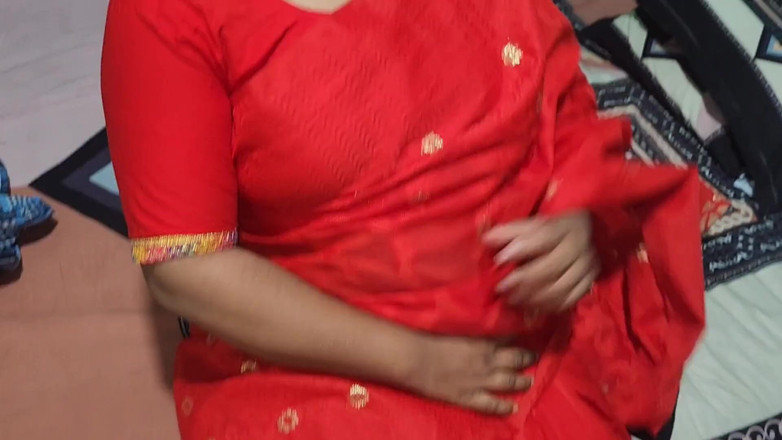 Banglavabi: Novo vídeo de sexo com sari vermelho de Bangladesh Bangla -...