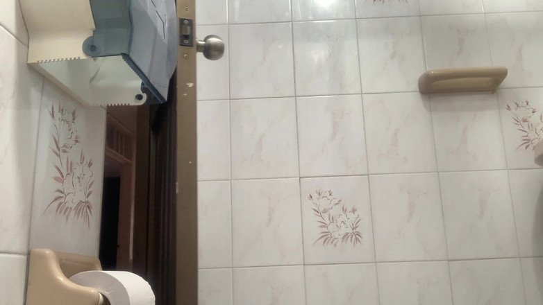 pampammedallo: Sie wollte, dass ich ihren großen hintern auf der toilette...