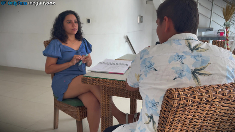 MeGanSxx: De leerling verliest zelfs de pauze en ik geef haar...