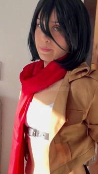 Mikasa Conociendo Mi Polla Colosal - a on Titan
