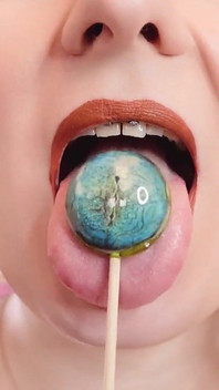 Asmr Video: rossetto, Guanti A rete e Lecca-lecca (arya Grander)