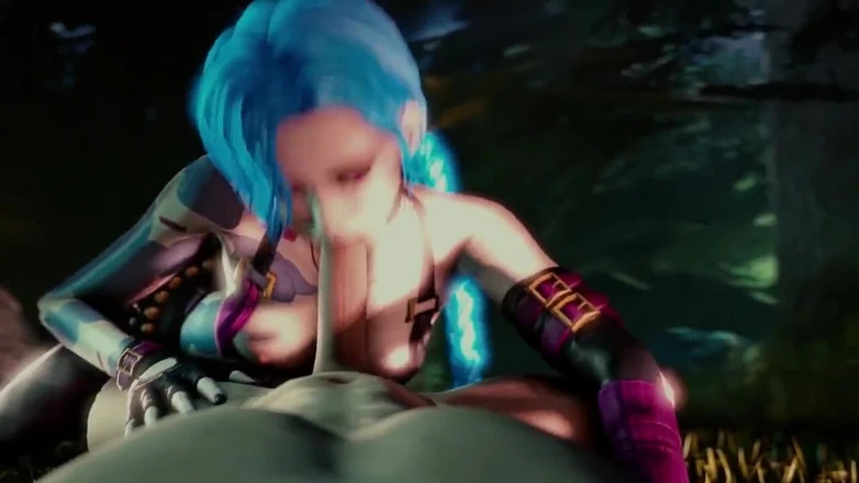 Velvixian 3D: Cornea jinx sesso con creampie