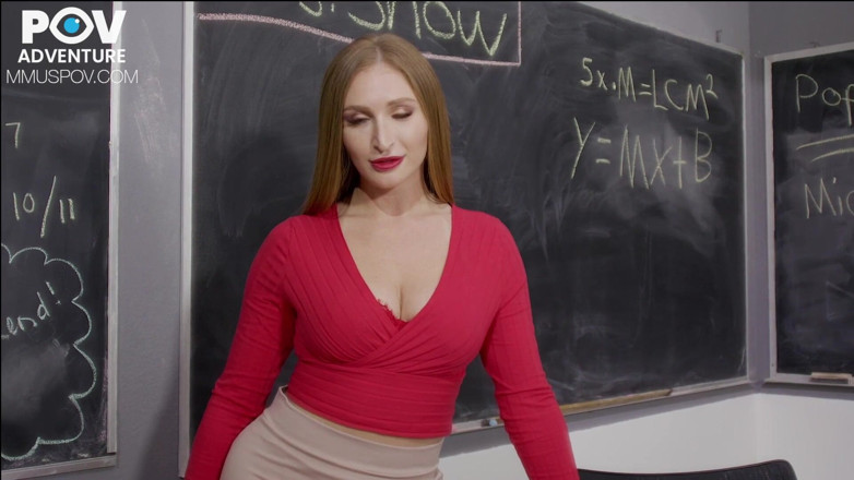 POVAdventure: POV - Sexy Teacher Skylar Snow Wants To Fuck The Janitor...